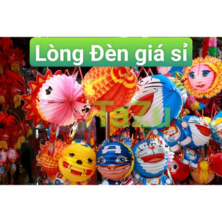 Lồng đèn giấy hình trụ. Lồng đèn giấy xếp