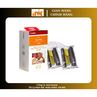 Giấy in Canon RP108 Dùng Cho Máy Cp1300-  Chuyên in Mã QR Ngân Hàng - Ảnh Thẻ - Ảnh Đẹp Du Lịch Gia Đình - Hìn