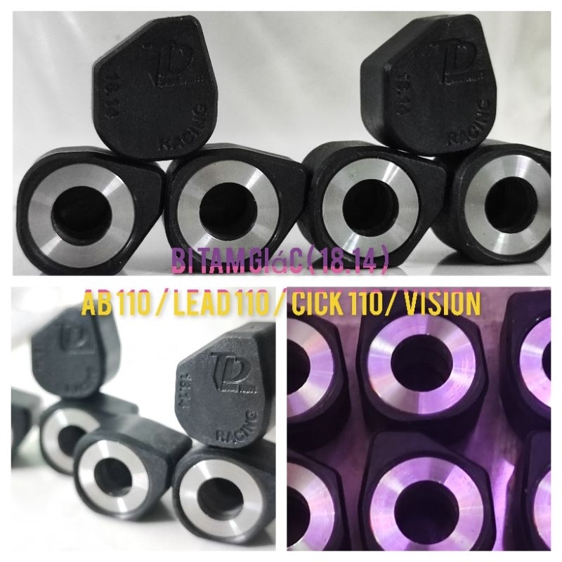 Bi nồi tam giác AB 110 - Vision  - cick 110 - Attila