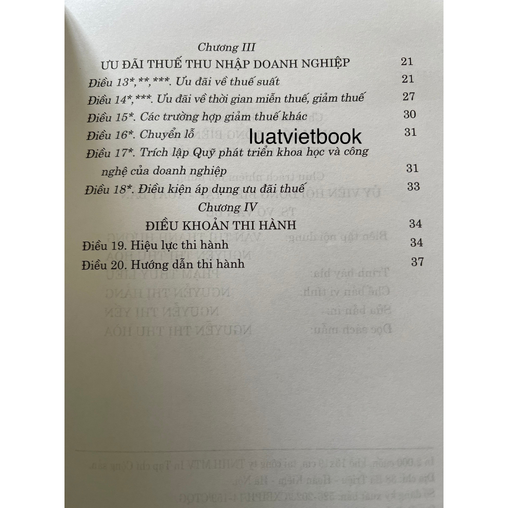 Sách-Luật Thuế Thu Nhập Doanh Nghiệp