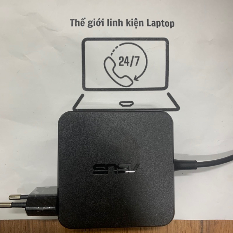 SẠC LAPTOP ASUS 19V-3.42A  Zin . Zenbook P453 P553 Q504 X540 X541 Q504 R541 D540 TP501 S510