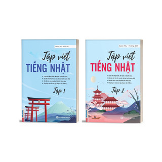 Sách - Combo Tập viết tiếng Nhật