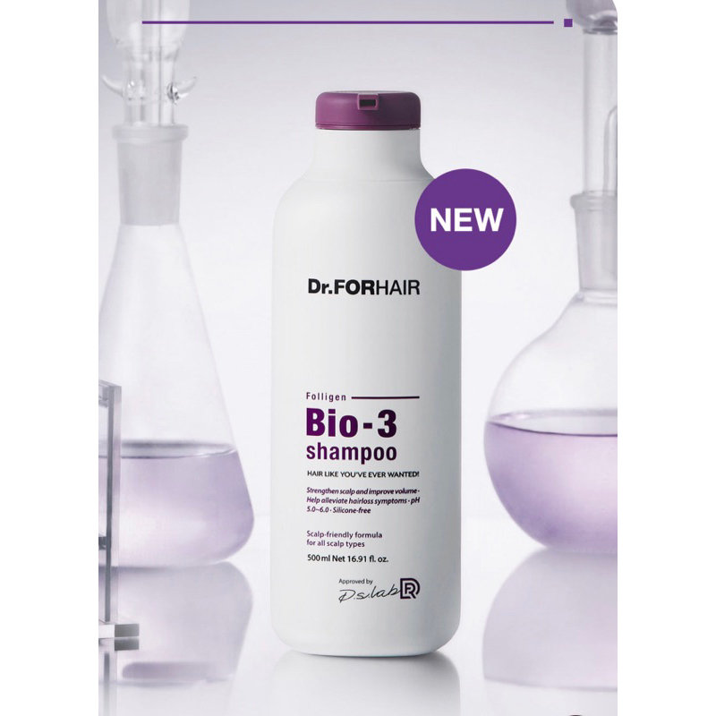 DẦU GỘI CHỐNG RỤNG TÓC DR.FOR HAIR BIO 3 SHAMPOO 500ML
