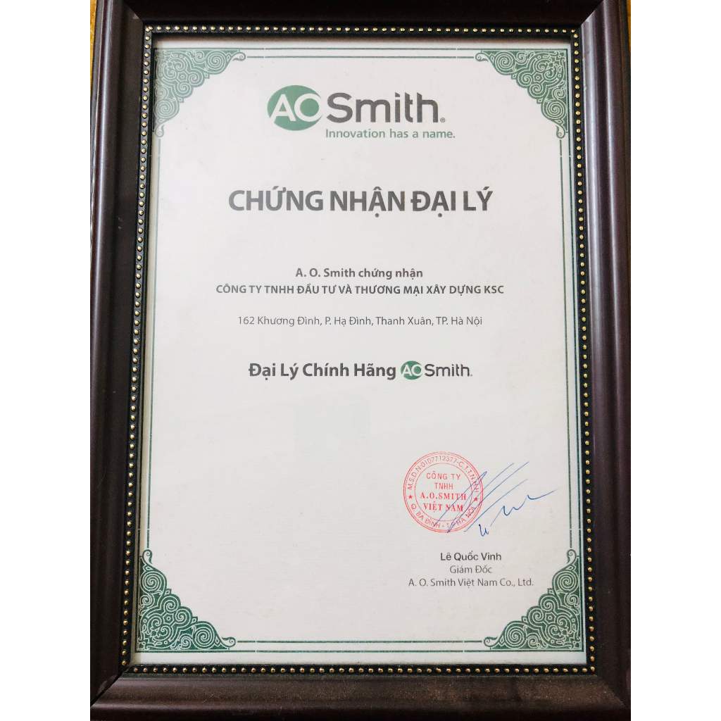 Bộ lõi lọc cho máy lọc nước A.O.Smith dành cho dòng máy C-S-1 Tank - Hàng chính hãng