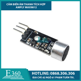 CẢM BIẾN ÂM THANH TÍCH HỢP AMPLY MAX9812