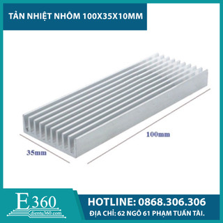 Tản nhiệt nhôm 100x35x10mm