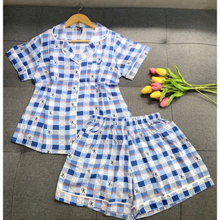 Đồ bộ pizama tole lanh đùi F21 Vnxk