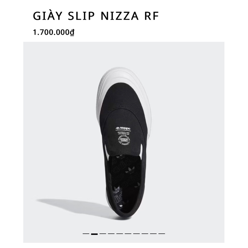(Authentic) Adidas Originals Slip On Nizza RF