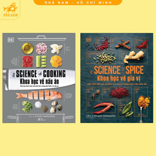 Sách - Combo Khoa học về nấu ăn - Khoa học về gia vị (Nhã Nam HCM)