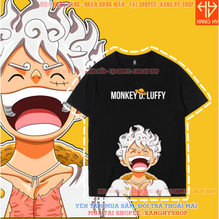 Áo thun luffy gear 5 | anime one piece vải mền mát f612