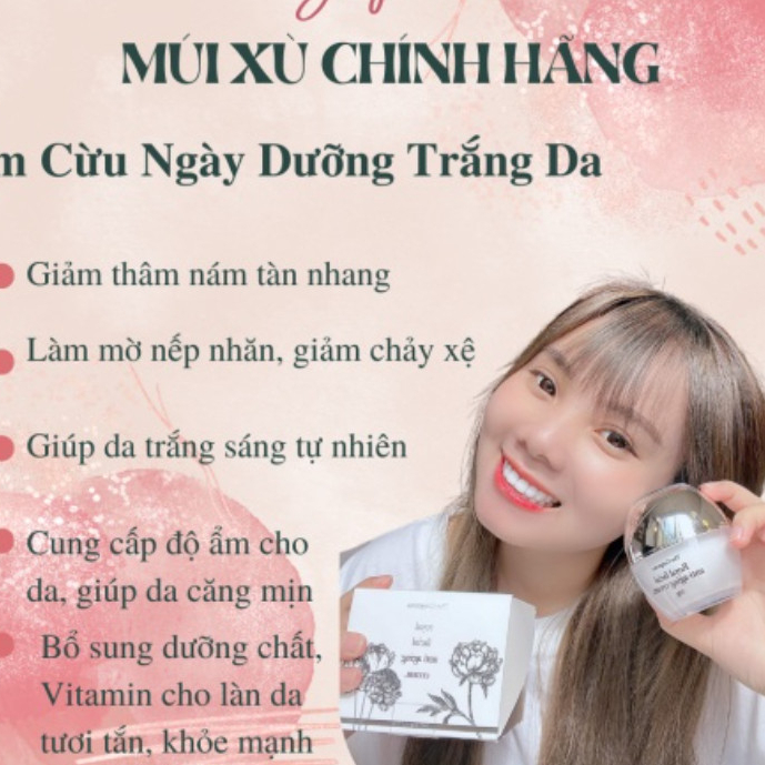 Combo kem cừu ngày đêm Múi Xù GORGEOUS dưỡng ẩm da mặt tặng quà cao cấp, kem dưỡng trắng da mặt nâng tone mờ nám 50gr