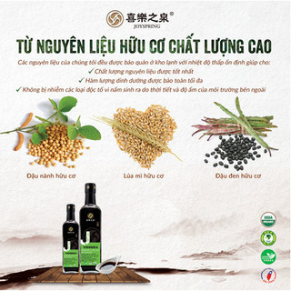 Nước tương hữu cơ ít muối JoySpring