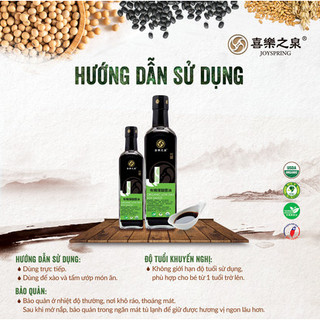 Nước tương hữu cơ ít muối JoySpring