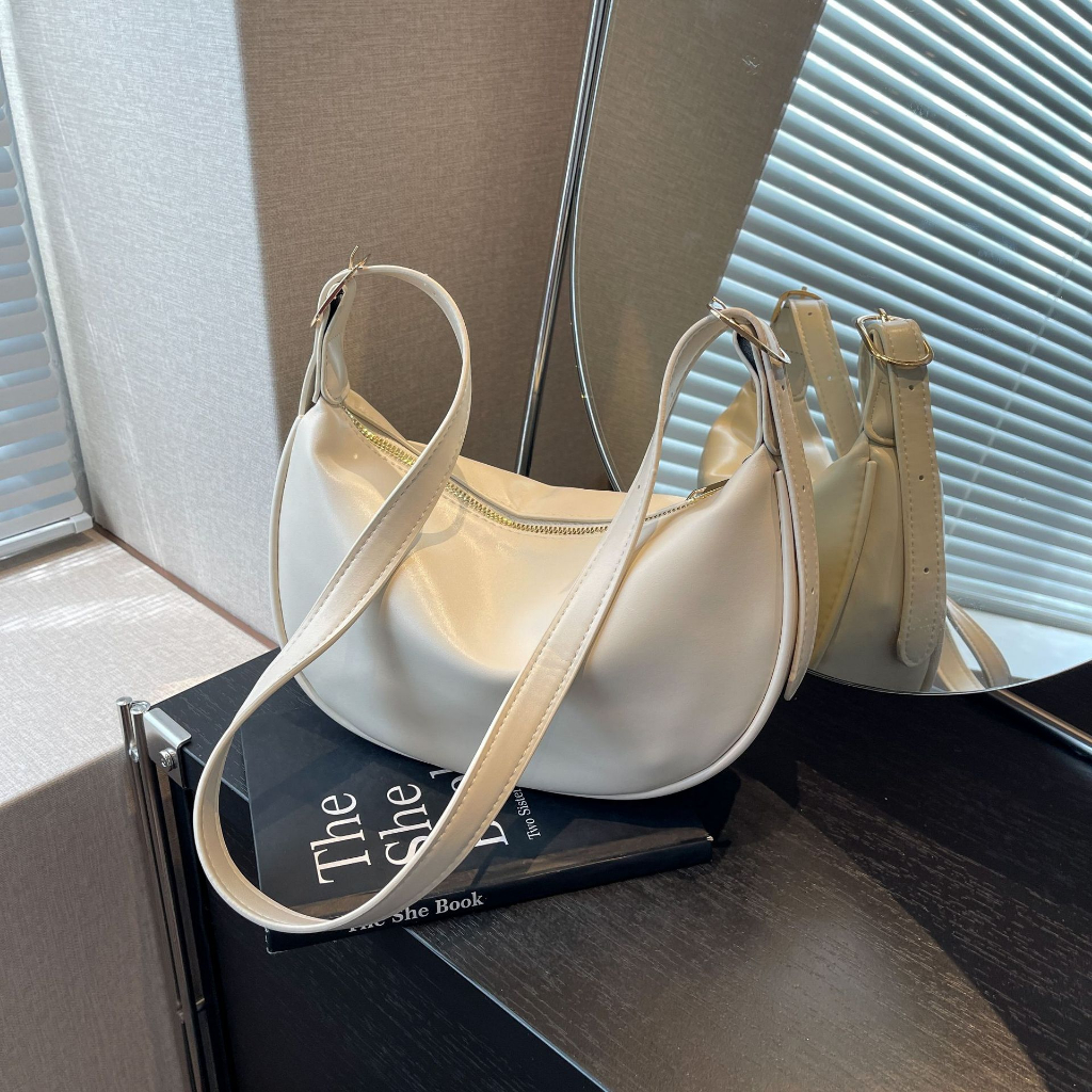 Túi xách nữ túi kẹp nách da PU mềm đơn giản bags CATTIE C041