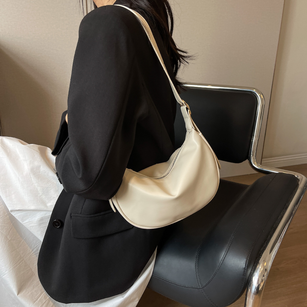 Túi xách nữ túi kẹp nách da PU mềm đơn giản bags CATTIE C041