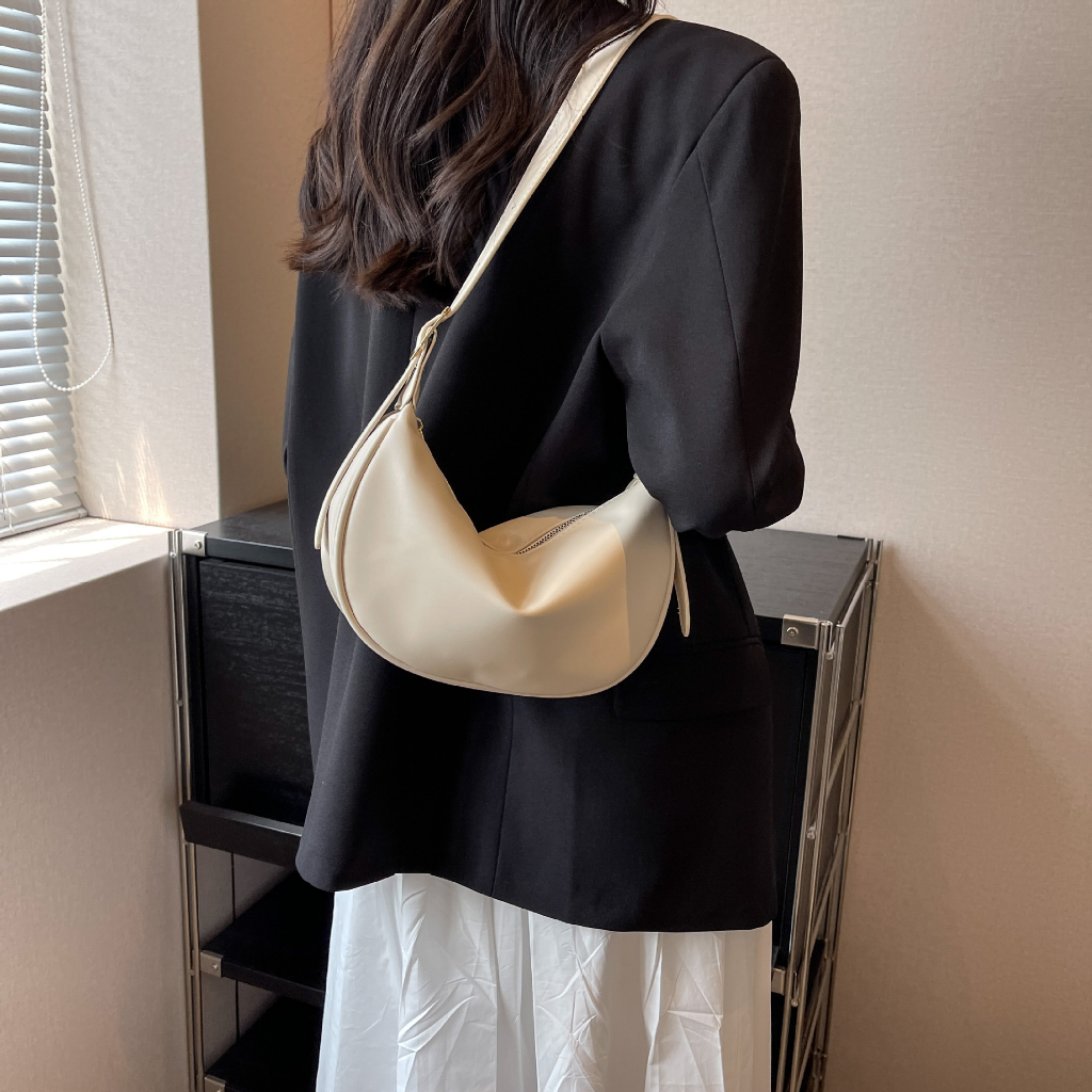 Túi xách nữ túi kẹp nách da PU mềm đơn giản bags CATTIE C041