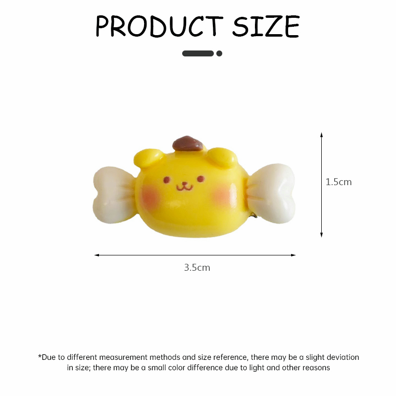 🍒🍒CHERRYKOKO Kẹp Tóc Mini Hình Kẹo Sanrio Dễ Thương Ngọt Ngào Instagram Cho Bé Gái