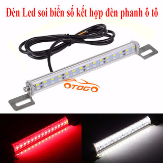 Đèn led soi biển số kết hợp đèn phanh, đèn flash