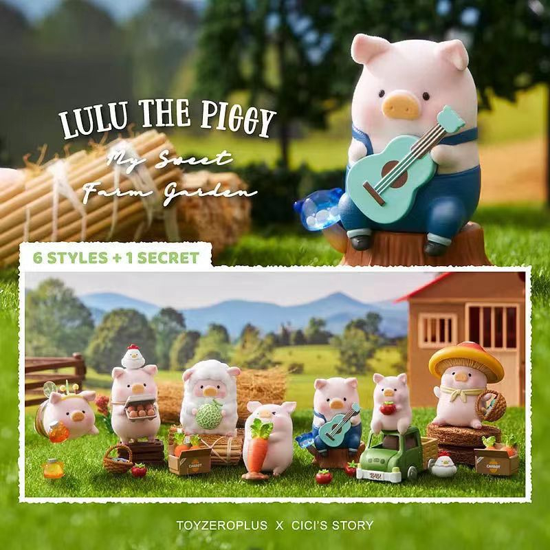 1 Mô hình blindbox Heo Lulu My Sweet Farm Garden