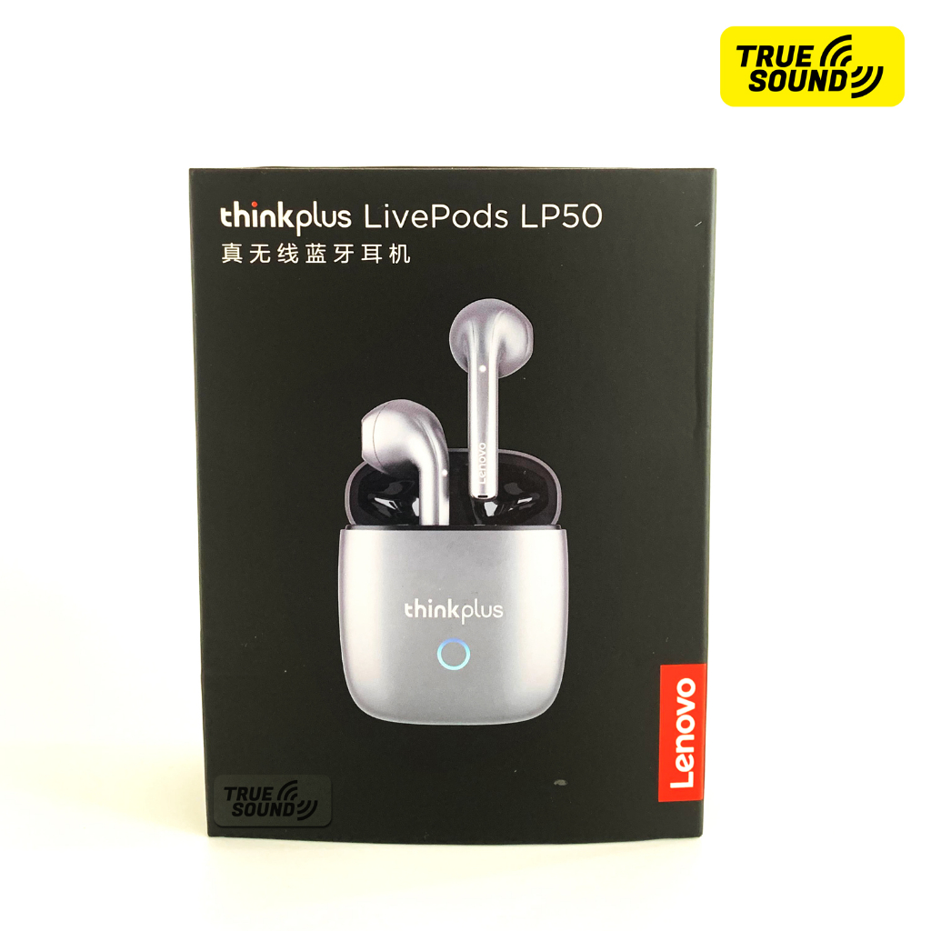 Tai nghe Bluetooth LENOVO TWS LP50 5.3V. Chuẩn chống nước IPX5.