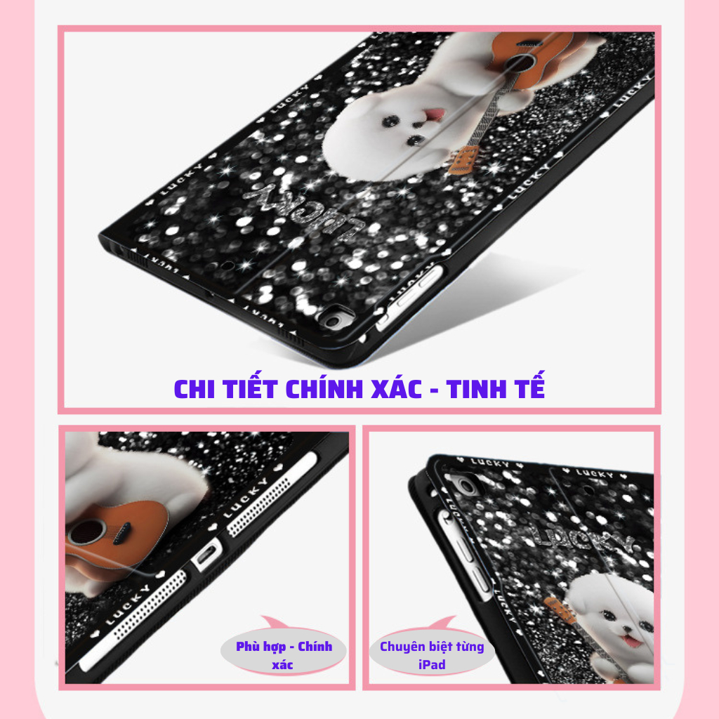 Ốp ipad Silicon Cô gái kỳ diệu siêu cute ốp ipad Air 1/2/3/4/5/Gen 5/67/8/9/10/Pro 11/9.7/10.5...MOBILE999
