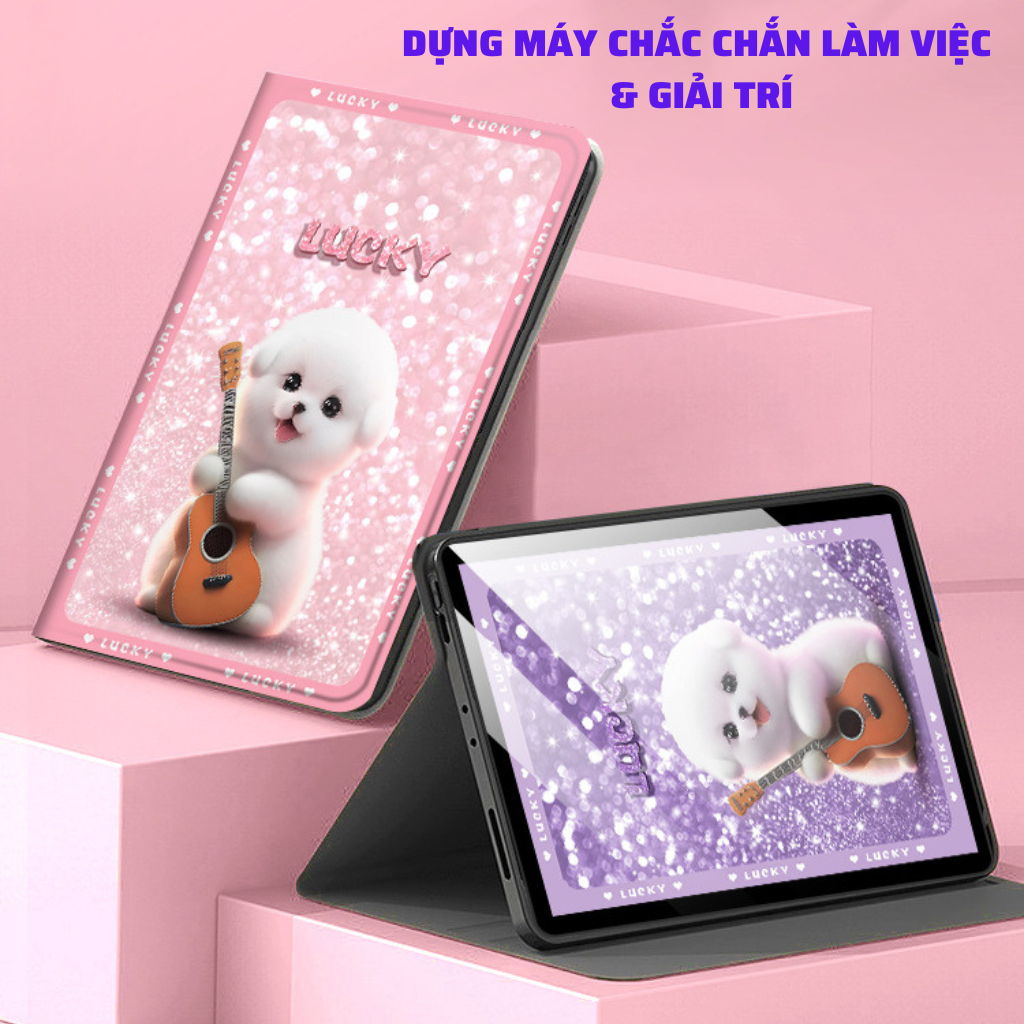 Ốp ipad Silicon Cô gái kỳ diệu siêu cute ốp ipad Air 1/2/3/4/5/Gen 5/67/8/9/10/Pro 11/9.7/10.5...MOBILE999