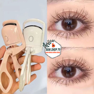  Máy uốn mi nhiệt thông minh giúp tạo điểm nhấn đôi mi cong xinh xắn Uốn mi điện với thiết kế nhỏ gọn tiện lợi 
