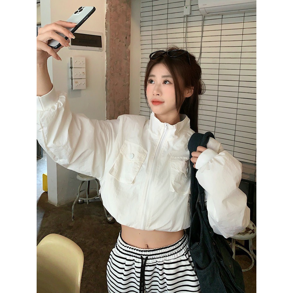 Áo khoác gió túi ốp có dây điều chỉnh 097- 247store.vn - Aokhoacgiotuiop097_P11K6