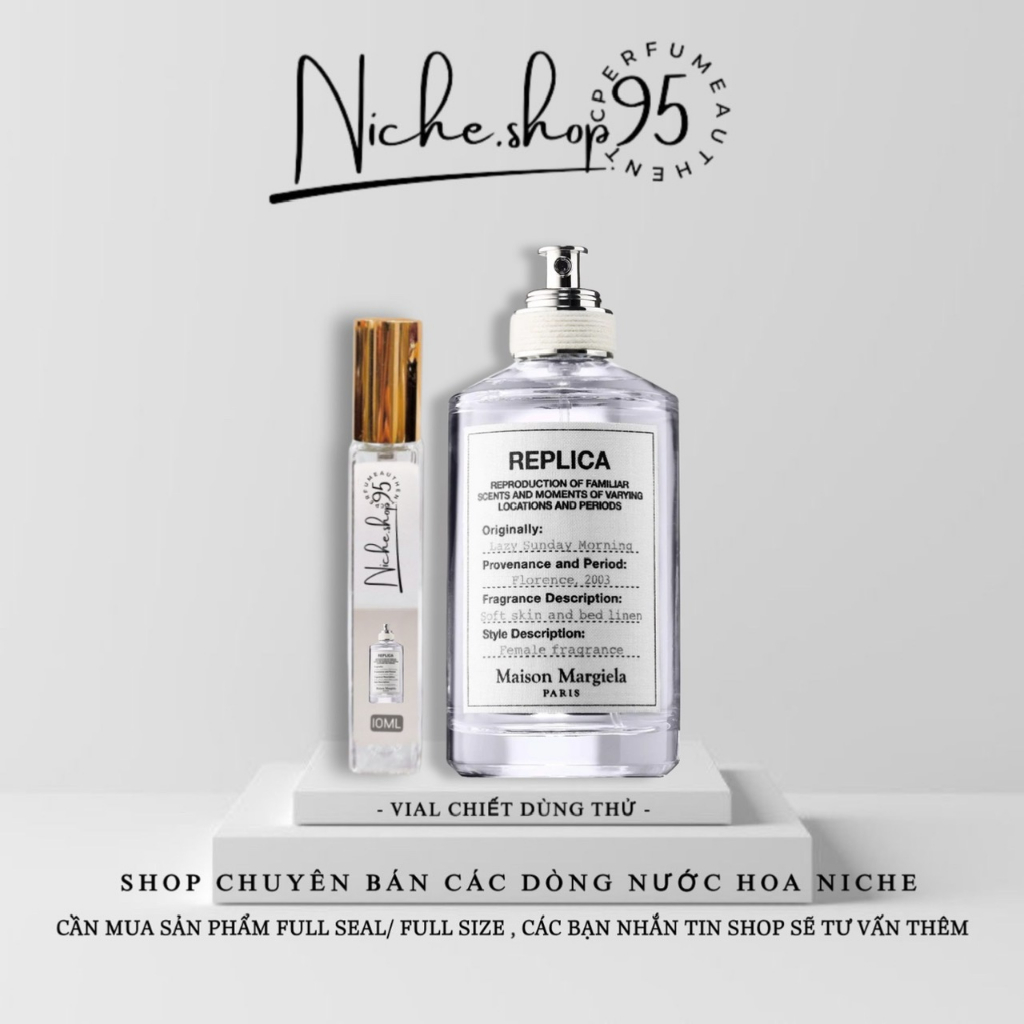 Nước hoa unisex 𝙍𝙚𝙥𝙡𝙞𝙘𝙖 Lazy Sunday Morning EDT