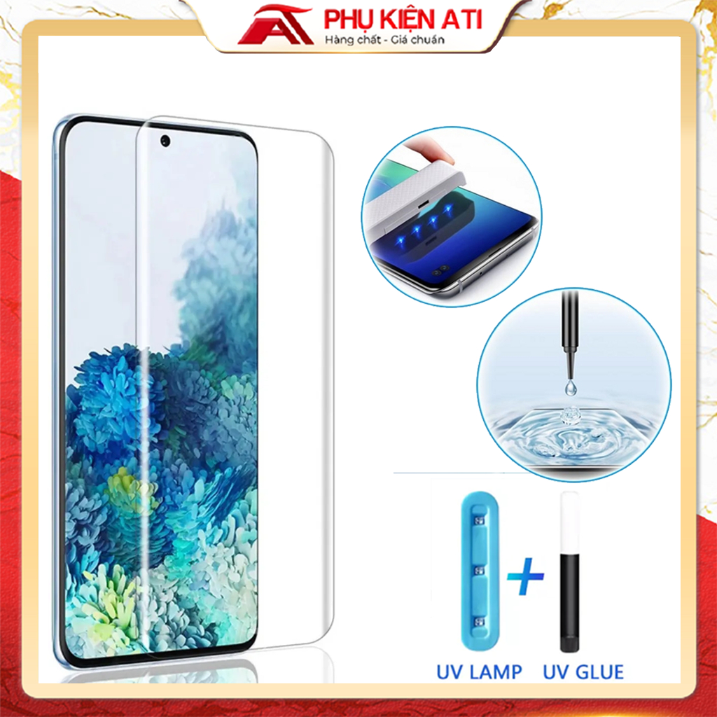 Cường lực Samsung S23 Ultra S20 S20 Plus S20 Ultra S10 5G  S10 Plus S10 note 8 note  9 note 10 plus note 20 Full keo UV