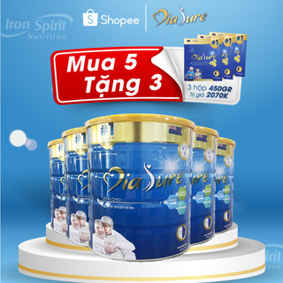 Sữa Non Tiểu Đường Diasure Lon 850g (Mua 5 Tặng 3 Hộp 450G)
