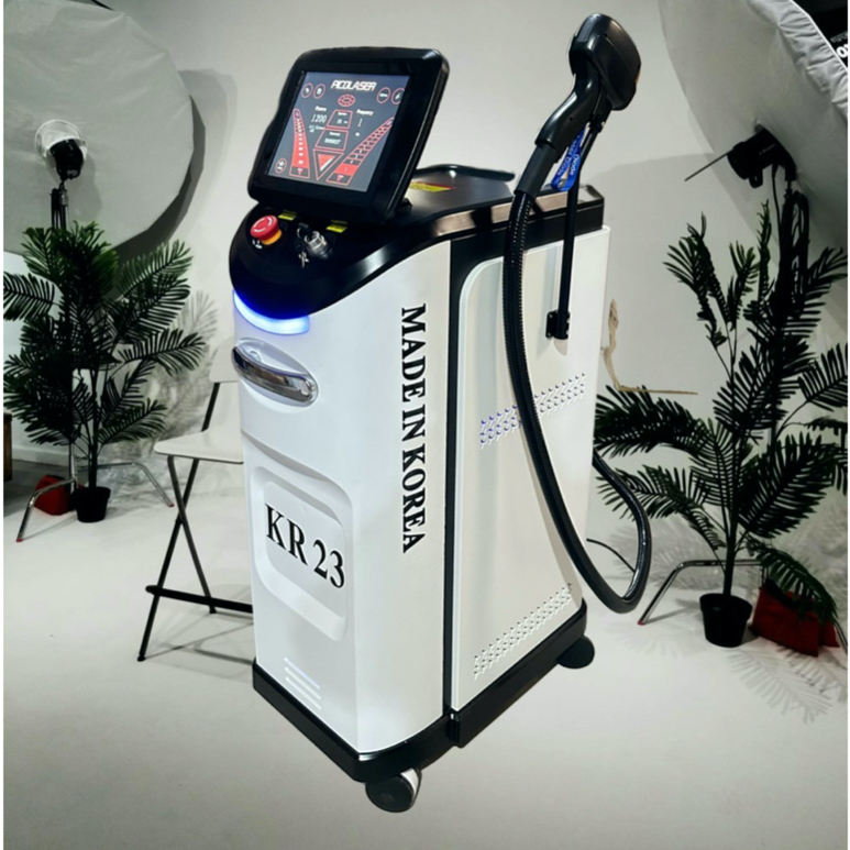 Máy triệt lông Diode laser 808 2in1 Q19 KR23 mẫu máy mới nhất năm 2023