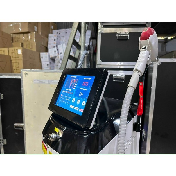 Máy Triệt Lông Xóa Xăm 2in1 Diode Laser Beauty Gemany