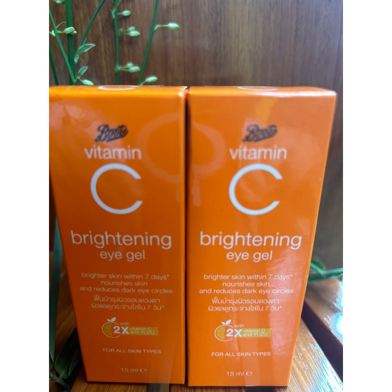 Boots Vitamin C Brightening eye gel 15ml