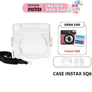 Bao da bảo vệ máy chụp ảnh lấy liền instax Square SQ6 -  Case túi đựng máy chụp ảnh instax Square SQ6