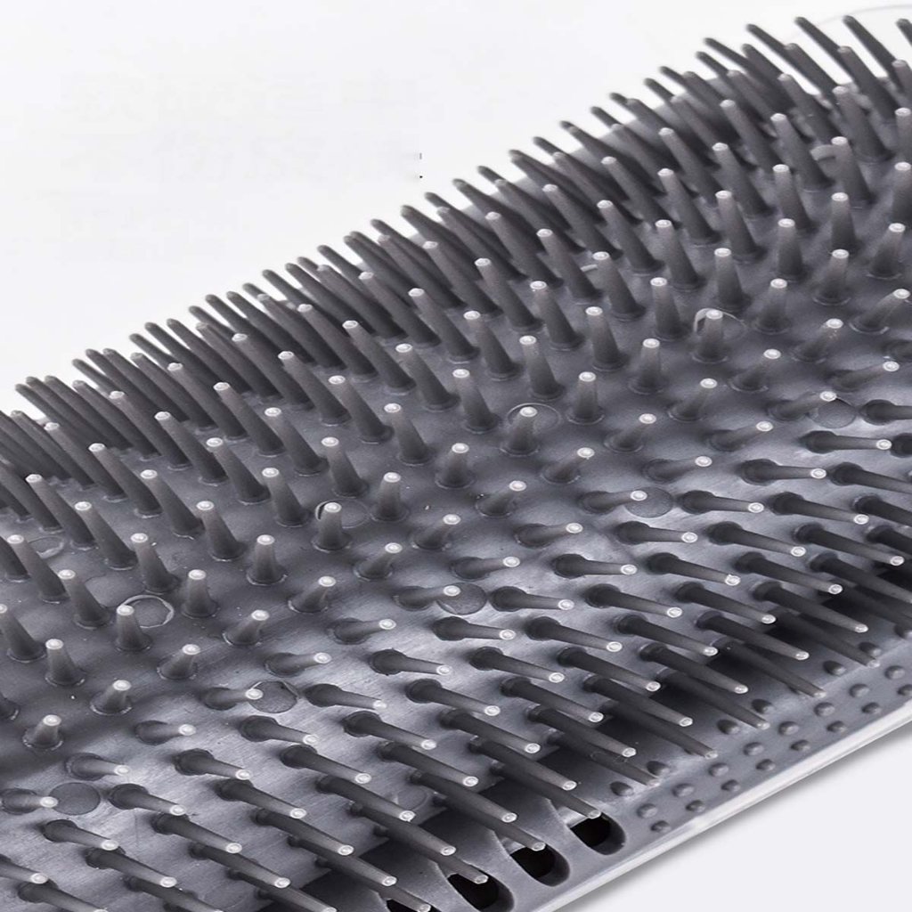 Bàn Chải Massage Mèo Lông Ngắn Cún Thú Cưng Chuột Hamster Thỏ Tự Động Gãi Ngứa Cho Mèo Dán Gắn Tường Body Đầu Mặt Cơ Thể