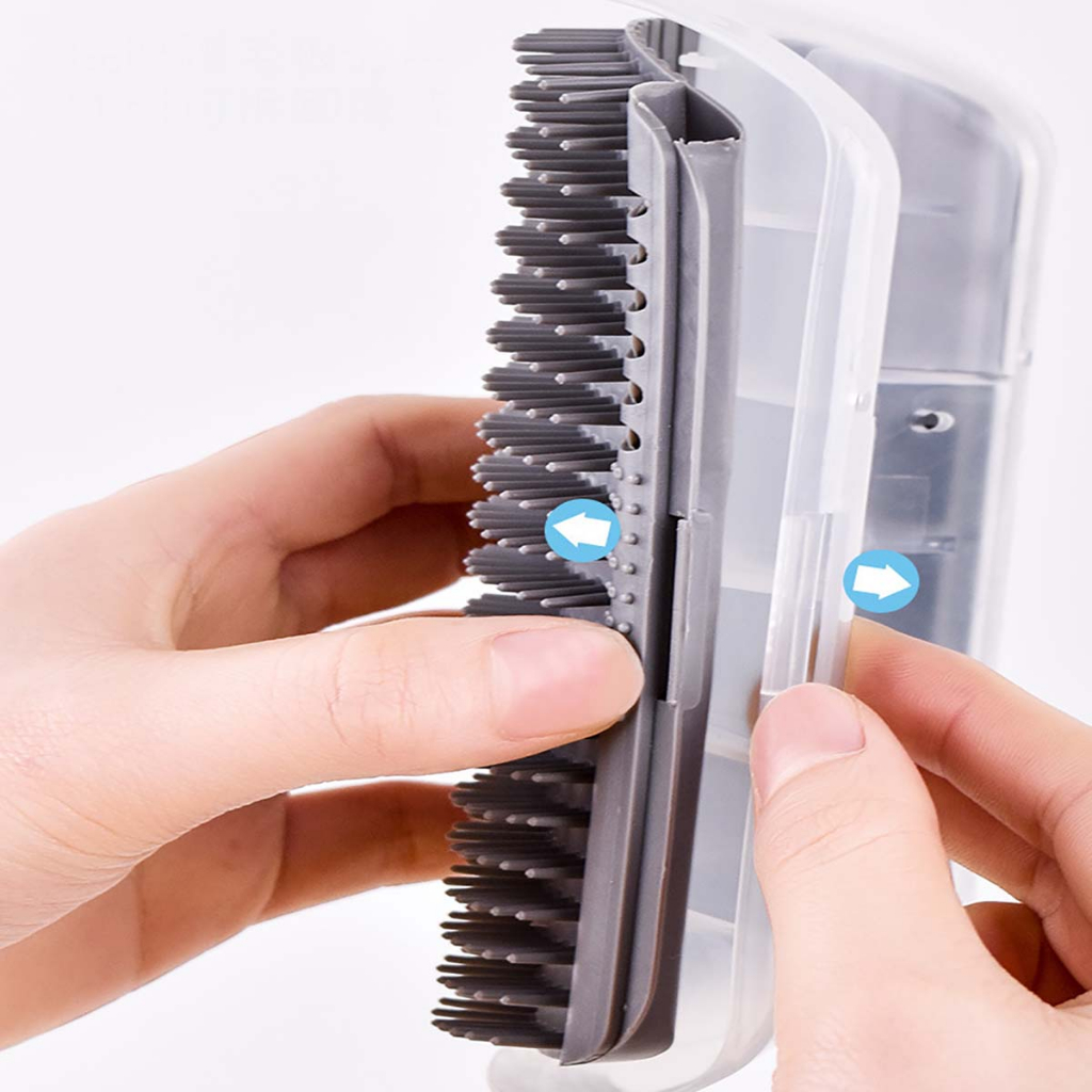 Bàn Chải Massage Mèo Lông Ngắn Cún Thú Cưng Chuột Hamster Thỏ Tự Động Gãi Ngứa Cho Mèo Dán Gắn Tường Body Đầu Mặt Cơ Thể