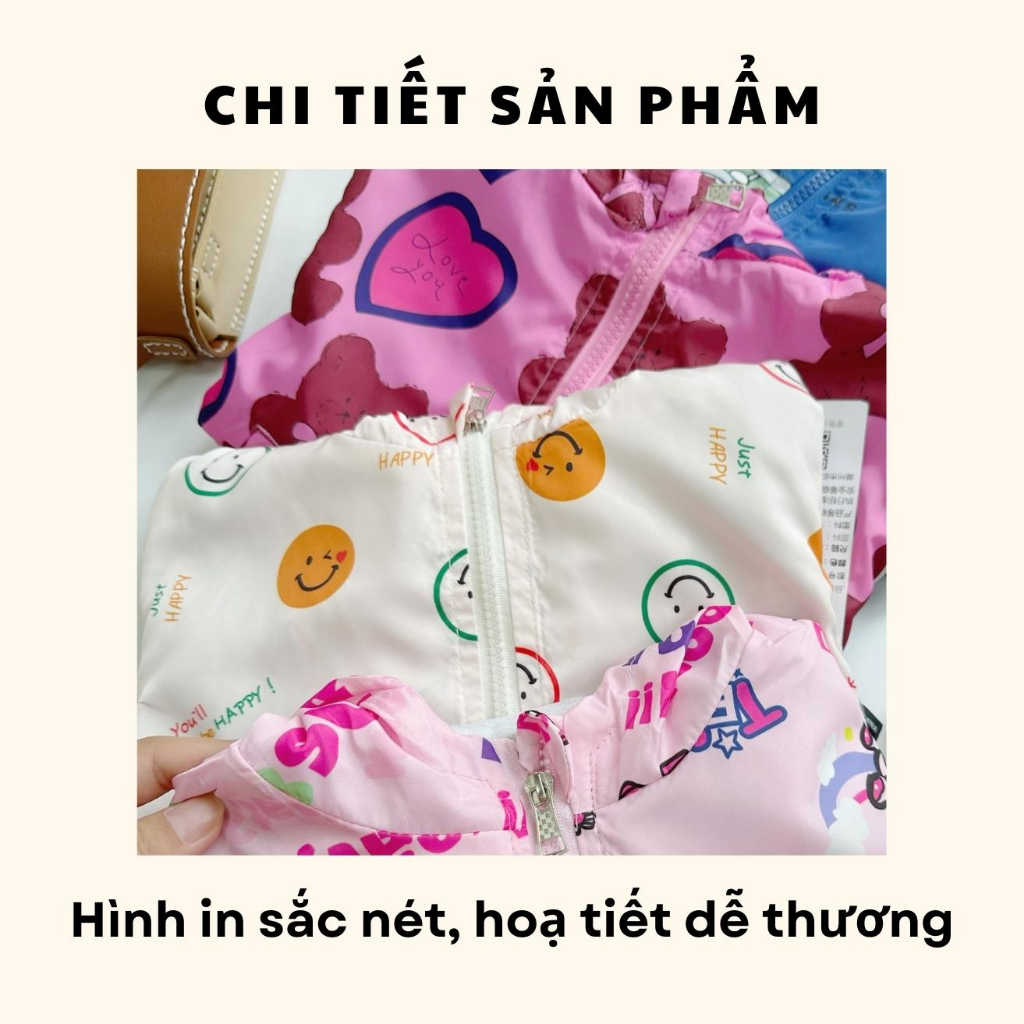 ÁO KHOÁC GIÓ QUẢNG CHÂU CHO BÉ, ÁO GIÓ LÓT COTTON CHO BÉ TRAI BÉ GÁI