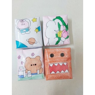 Squishy giấy gấu, thỏ handmade dễ thương chậm tăng
