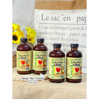 Vitamin tổng hợp multivitamin & mineral childlife mỹ 237ml cho bé 6m - 12y