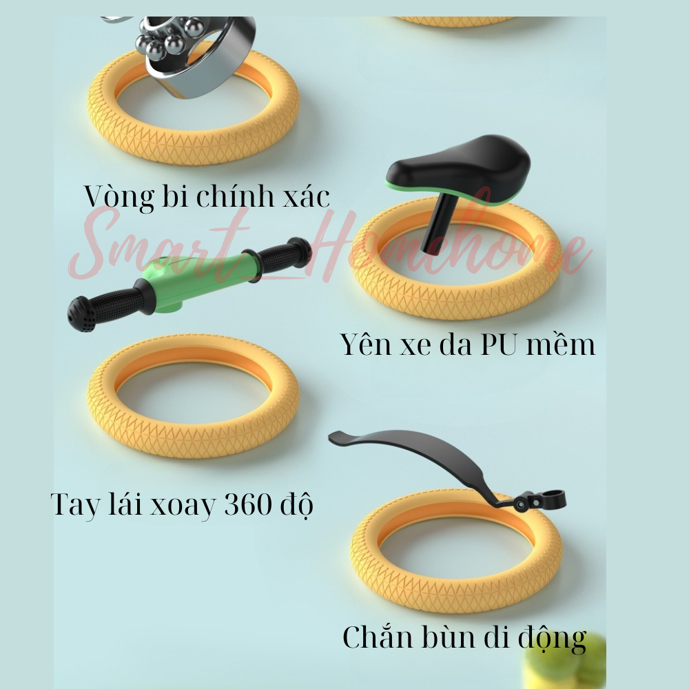 Xe thăng bằng xe chòi chân cao cấp cho bé 2-5 tuổi Smart_homehome VAN23