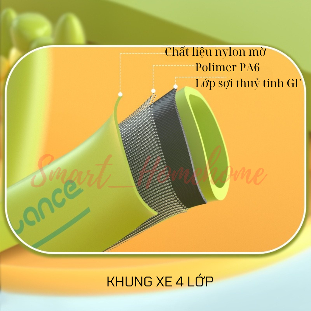 Xe thăng bằng xe chòi chân cao cấp cho bé 2-5 tuổi Smart_homehome VAN23