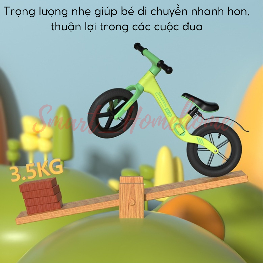 Xe thăng bằng xe chòi chân cao cấp cho bé 2-5 tuổi Smart_homehome VAN23