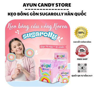 【RẺ VÔ ĐỊCH】KẸO BÔNG GÒN CẦU VỒNG HÀN QUỐC CHO BÉ - KẸO TUỔI THƠ - ĂN VẶT - ĐỒ ĂN VẶT