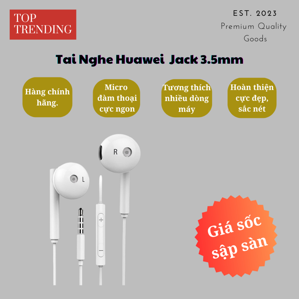 Tai Nghe Huawei Jack 3.5mm