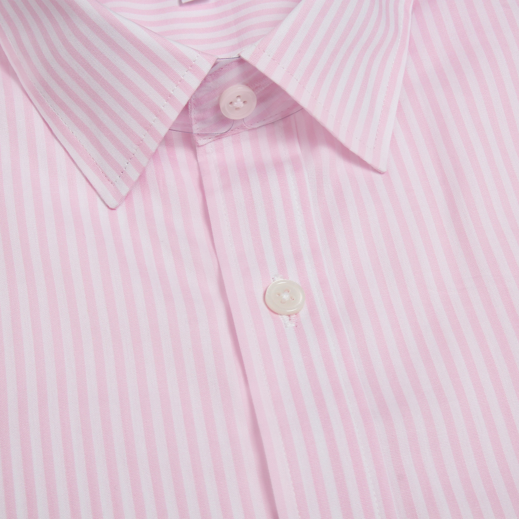 Áo sơ mi nam Cotton USA cao cấp mát co giãn form tiêu chuẩn, họa tiết sọc mềm mịn ưa da SMLIFE02-m20 - Galvin Store