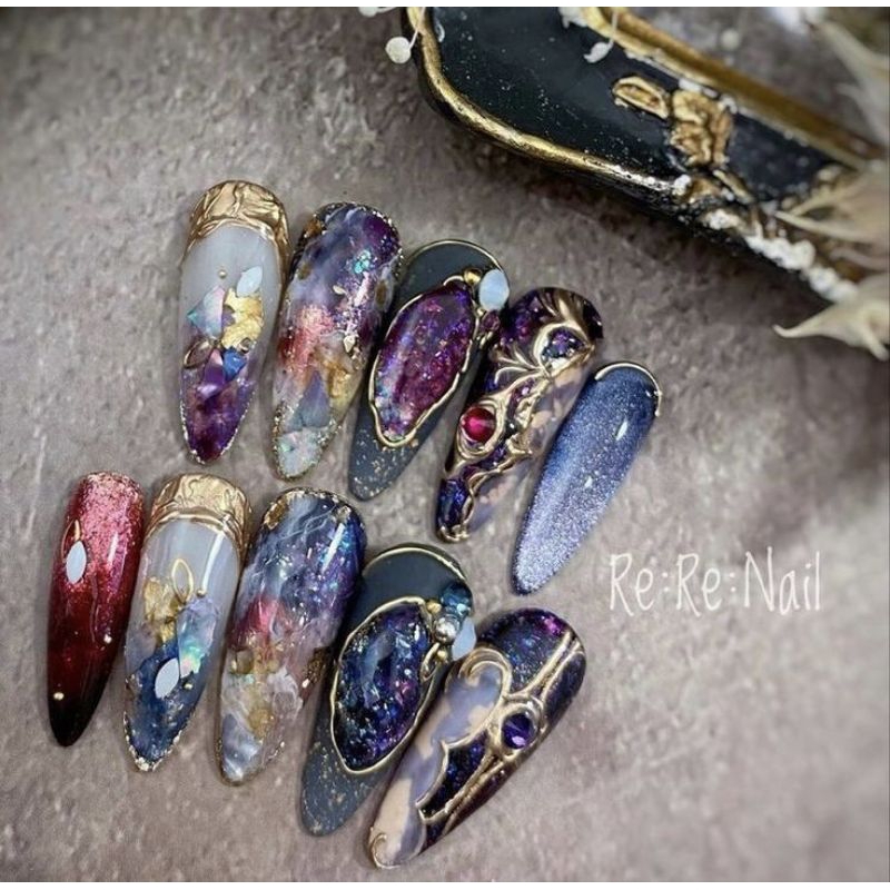 Móng giả_nail box móng thiết kế siêu xinh