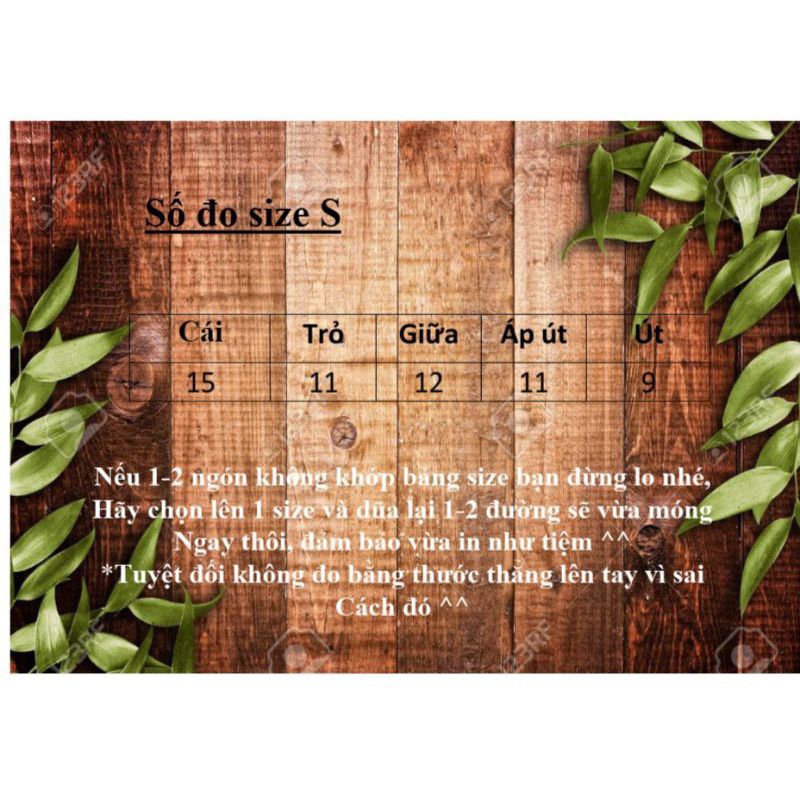 Móng giả_nail box móng thiết kế phòng cách hàn