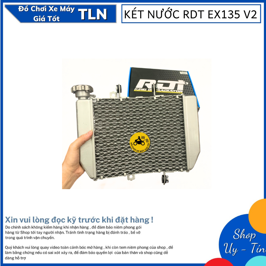 KÉT NƯỚC RDT GẮN XE EX135-150-155/WINNER/SONIC
