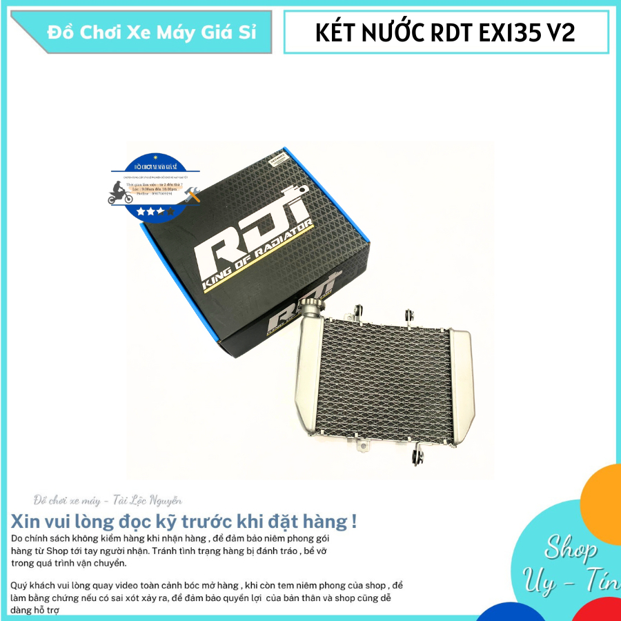 KÉT NƯỚC RDT CHO XE EX135-150-155/WINNER/SONIC